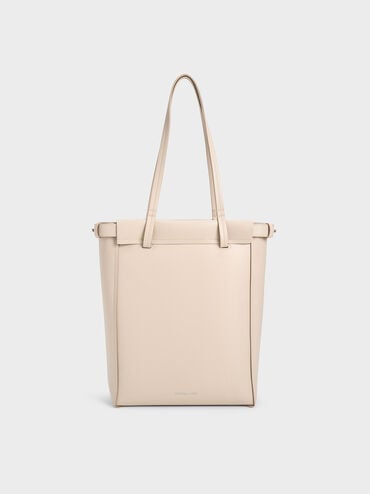 Ellis Tote Bag, Oat, hi-res