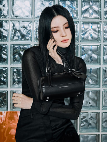 Enola Bowling Bag, Noir, hi-res