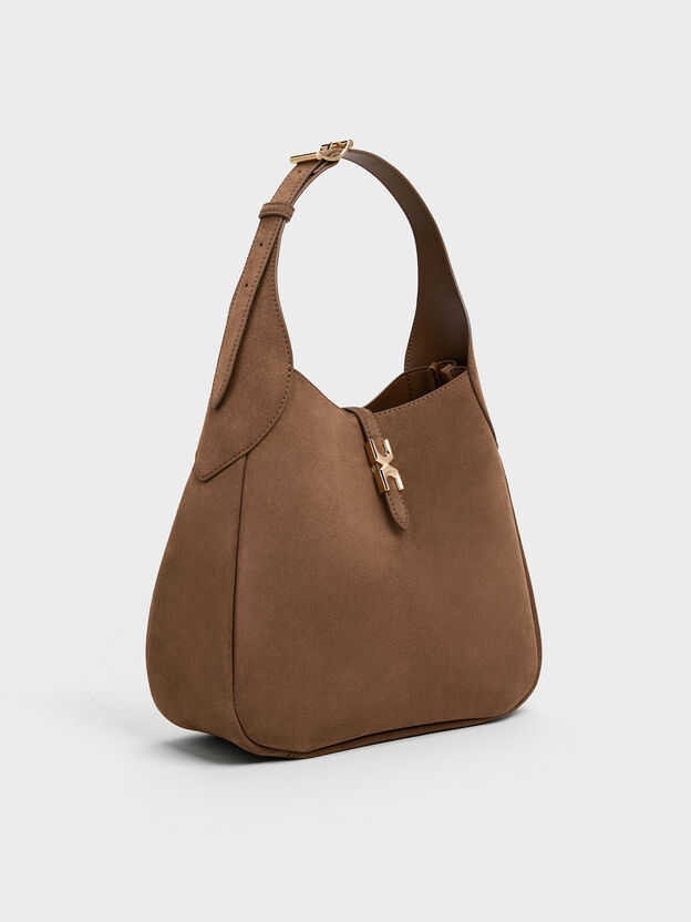 Adalyn Hobo Bag, Mocha Brown, hi-res