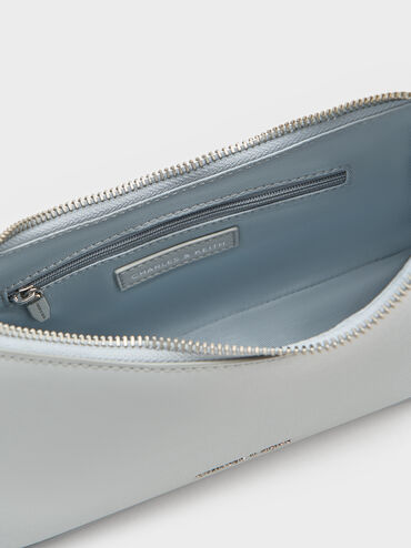 Lane Chain-Link Shoulder Bag, Sea Salt Blue, hi-res