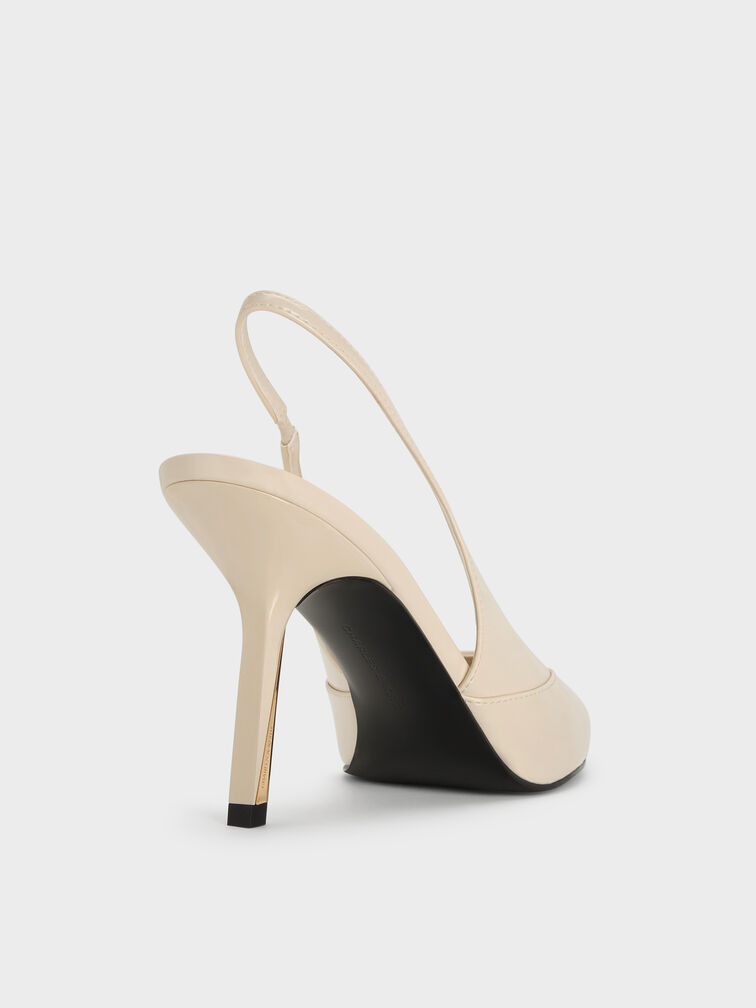 Taylen Slingback Pumps, Beige, hi-res