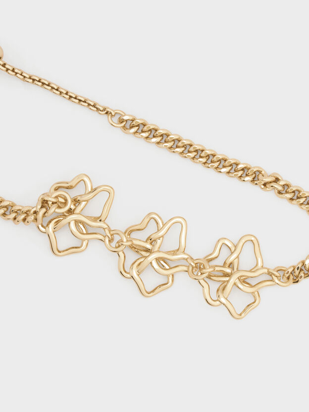 Fernley Flower Bracelet, Gold, hi-res