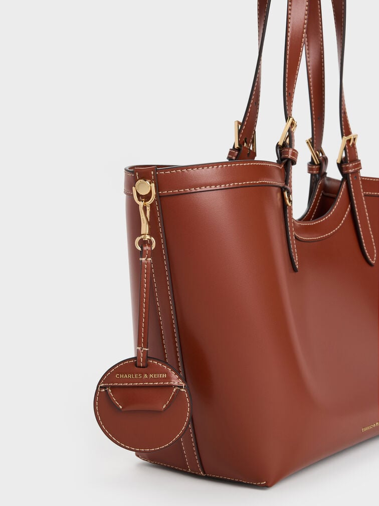 XL Enola Tote Bag, Brick, hi-res