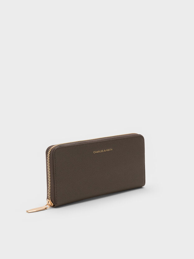 Dulcie Zip-Around Long Wallet, Dark Moss, hi-res