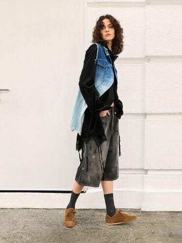 Jace Suede Sneakers, Brown, hi-res