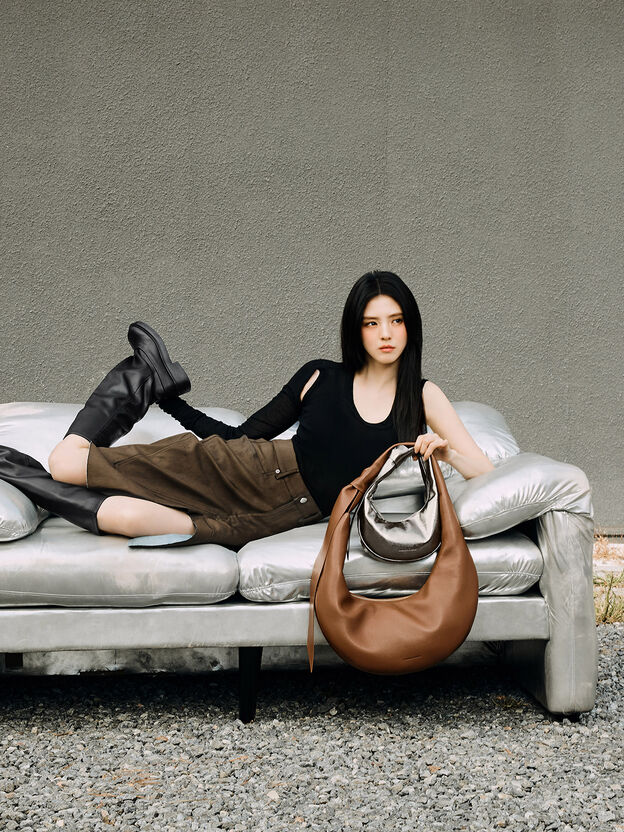 Jett Knee-High Boots, Black, hi-res