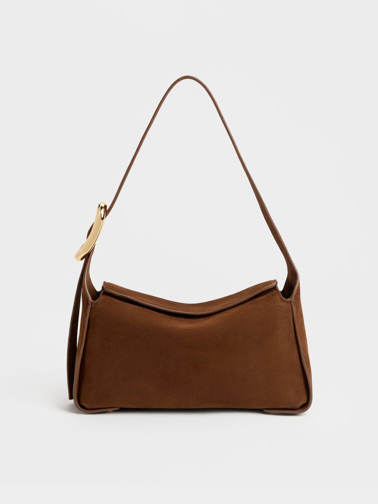Aislin Shoulder Bag, Pecan Brown, hi-res