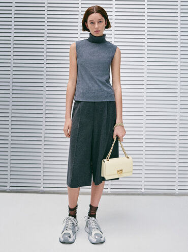 Everline Braided-Strap Shoulder Bag, Cream, hi-res