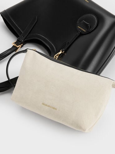 XL Enola Tote Bag, Black, hi-res