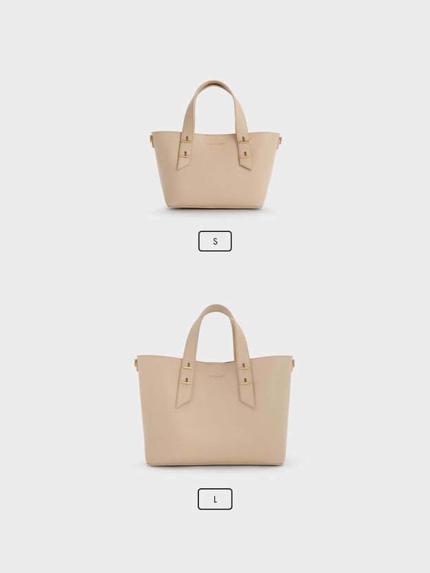 Shania Tote Bag, Dusted Oat, hi-res
