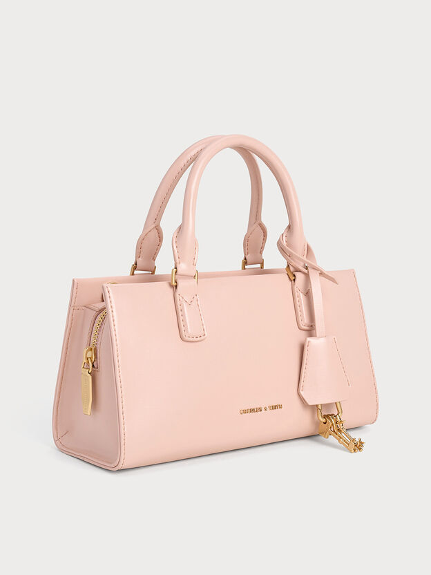 Kerry Top Handle Bag, Light Pink, hi-res