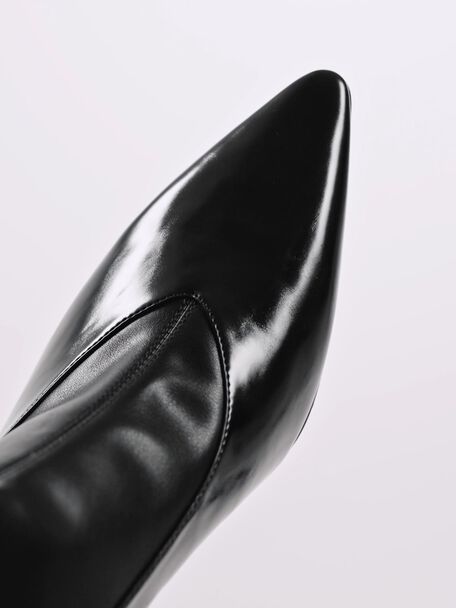 Pointed Stiletto Ankle Boots, Black Box, hi-res