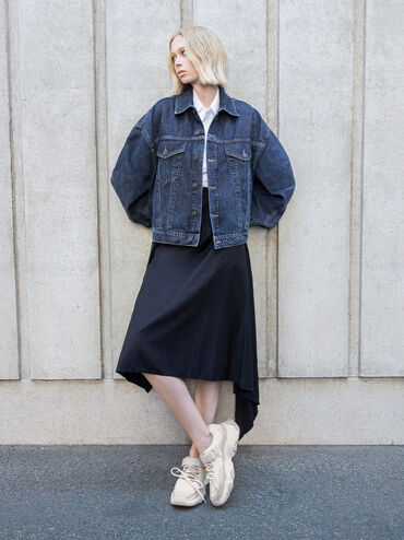 Gaskell Lace Mary Jane Sneakers, White, hi-res