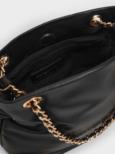 Arya Braided-Strap Double-Handle Crossbody Bag, Black, hi-res