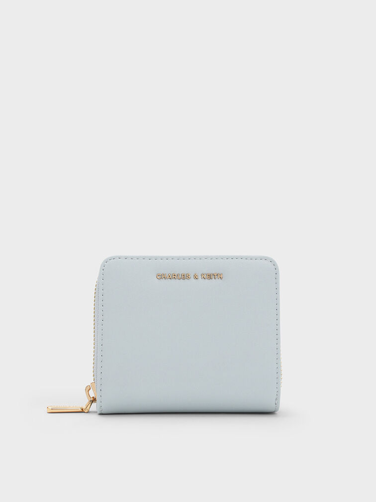 Finley Zip-Around Small Wallet, Sea Salt Blue, hi-res