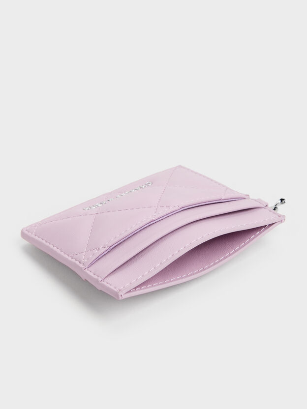 Arrietty Quilted Card Holder, Glycine, hi-res