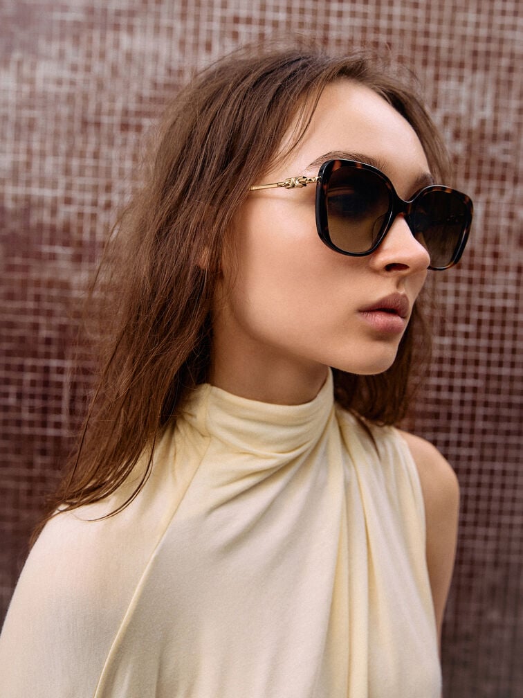 Adalyn Butterfly Sunglasses, T. Shell, hi-res