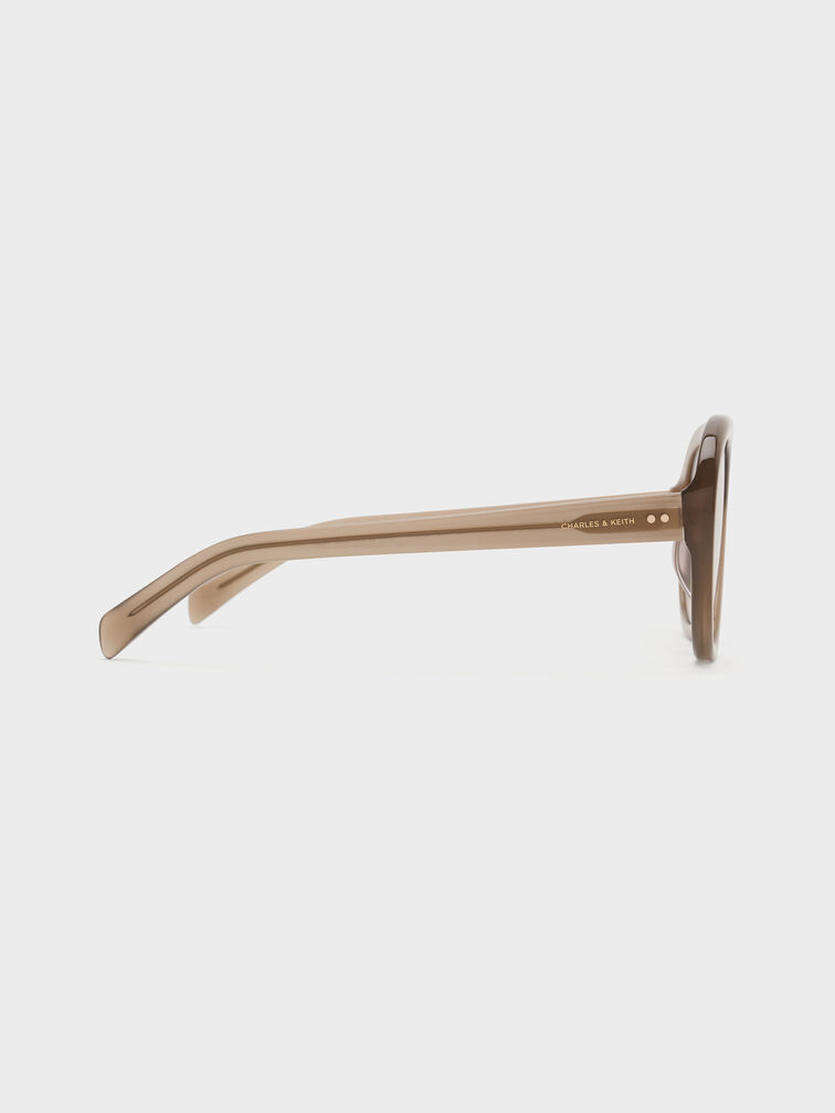 Ramone Aviator Sunglasses, Sand, hi-res