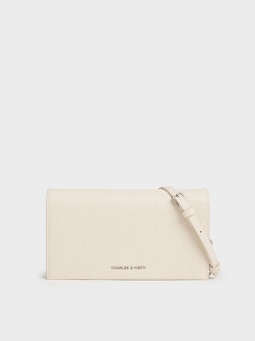 Beryl Long Wallet, Cream, hi-res