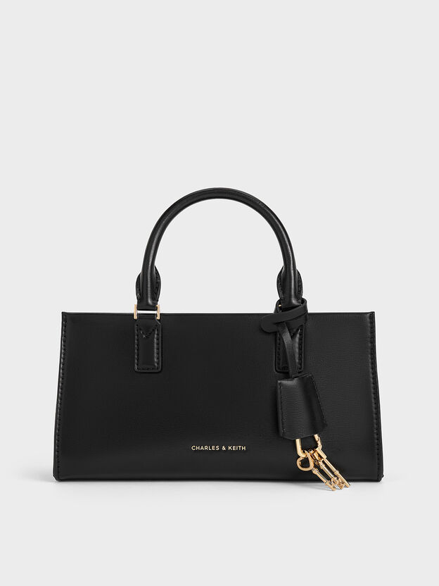 Kerry Top Handle Bag, Black, hi-res
