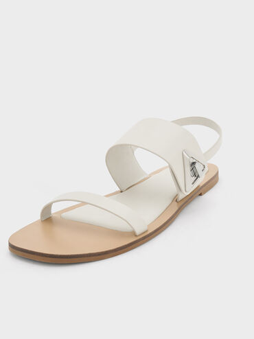 Trice Double Strap Sandals, Chalk, hi-res