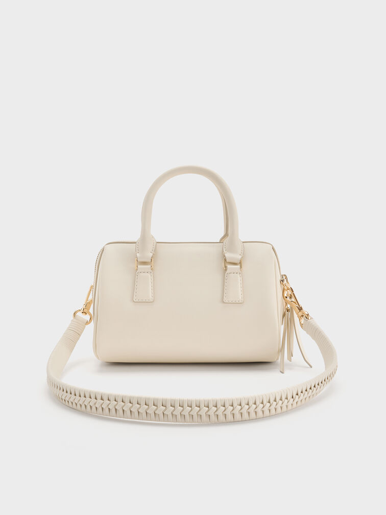 Everleigh Bowling Bag, Cream, hi-res