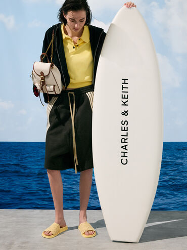 Bryna Canvas Backpack, Taupe Canvas, hi-res