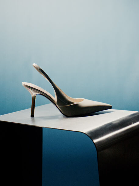 Taylen Slingback Pumps, Beige, hi-res