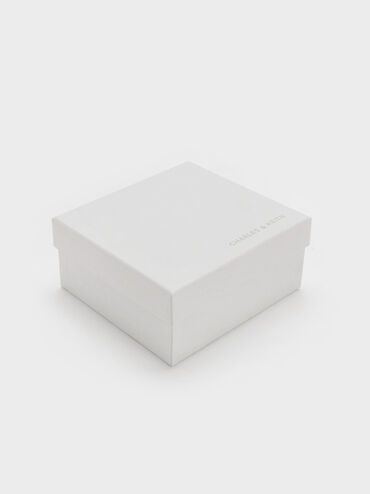 Seashell Swirl-Scarf Charm, Pink, hi-res