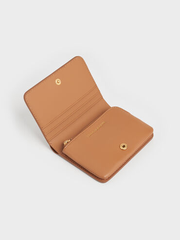 Simone Small Wallet, Russet Brown, hi-res