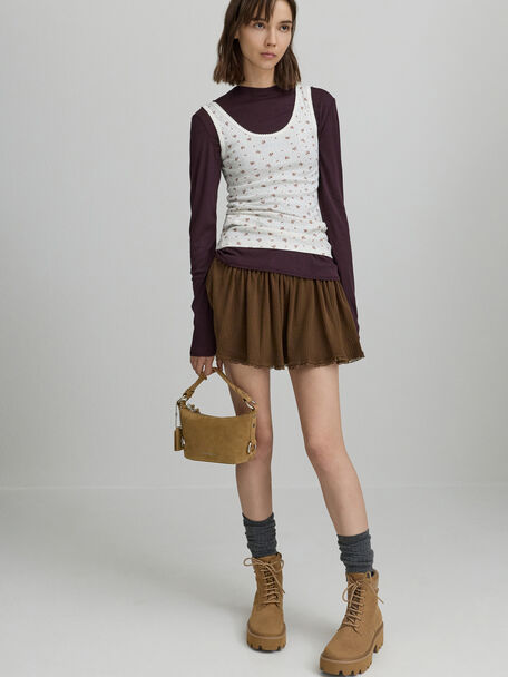 Tatiana Tassel Hobo Bag, Sand, hi-res