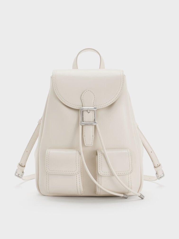 Bryna Backpack, Cream, hi-res