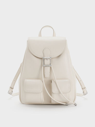 Bryna Backpack, Cream, hi-res
