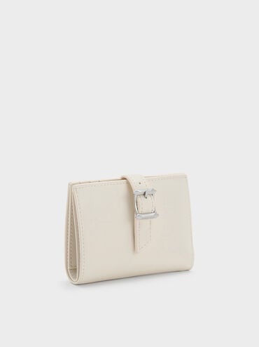 Bryna Belted Wallet, Cream, hi-res