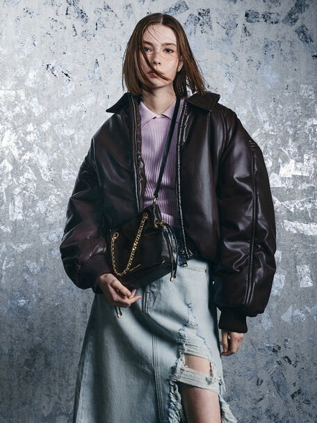 Arya Braided-Strap Double-Handle Crossbody Bag, Black, hi-res