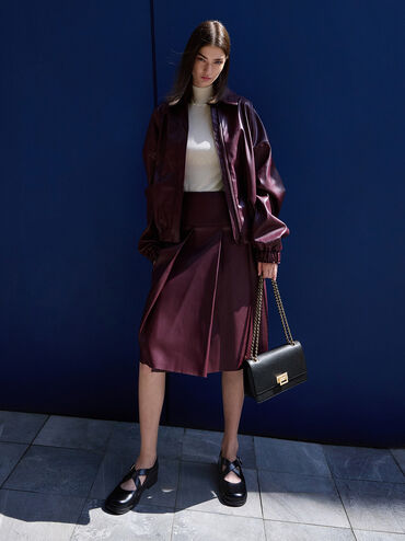 Everline Braided-Strap Shoulder Bag, Black, hi-res