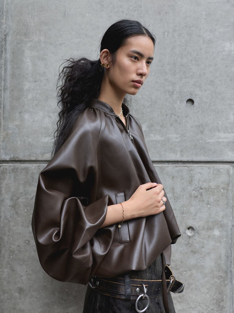 Emilia Wavy Ring, Silver, hi-res