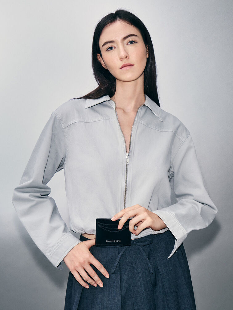 Sigrid Card Holder, Noir, hi-res