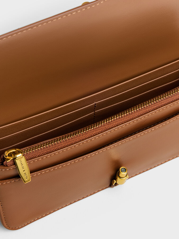 Cesia Wallet On Chain, Chocolate, hi-res