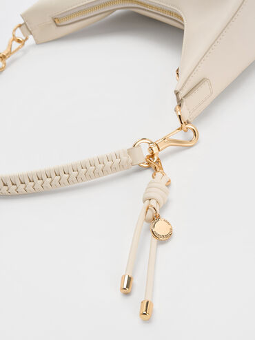 Everleigh Crossbody Bag, Cream, hi-res