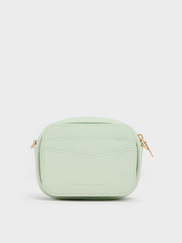 Arwen Quilted Mini Bag, Mint Green, hi-res