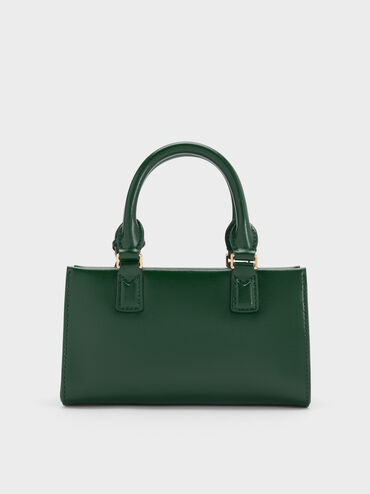 Mini Kerry Top Handle Bag, Dark Green, hi-res