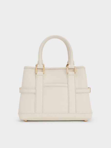 Mini Scottie Tote Bag, Cream, hi-res