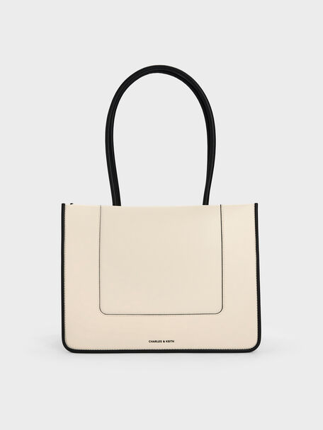 Daylla Tote Bag, Cream, hi-res