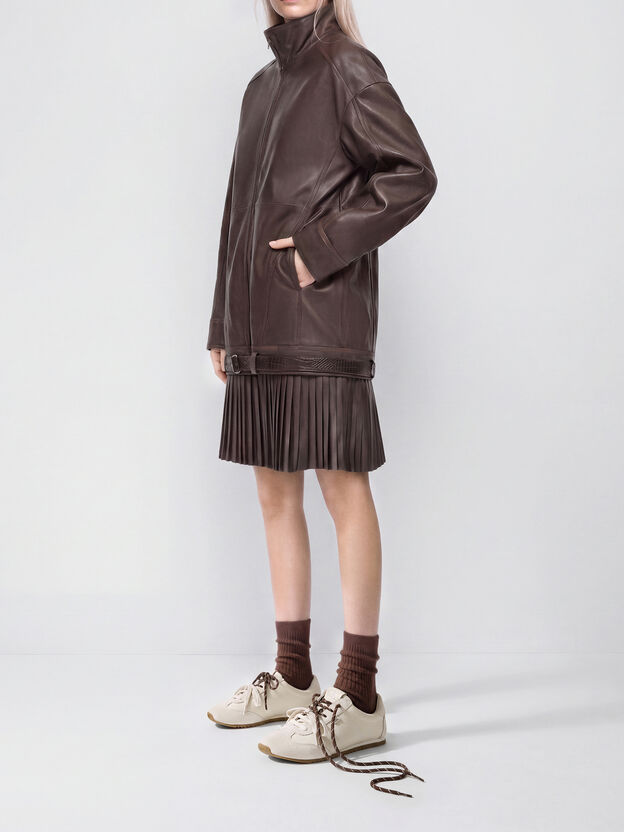 Jace Leather & Suede Sneakers, Chalk, hi-res