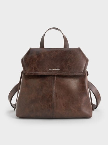 Noane Backpack, Distressed Coffee, hi-res
