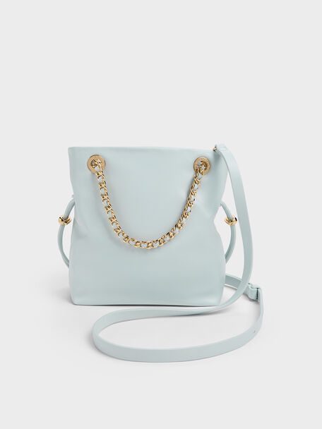 Arya Braided-Chain Crossbody Bag, Sea Salt Blue, hi-res
