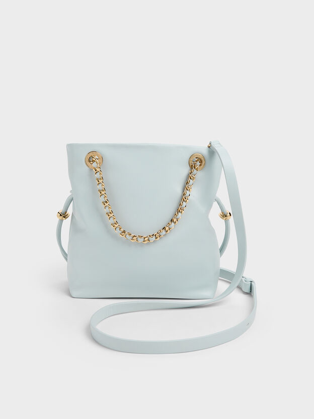 Arya Braided-Chain Crossbody Bag, Sea Salt Blue, hi-res