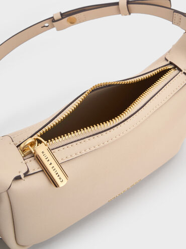 Mini Calla Shoulder Bag, Oat, hi-res