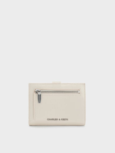 Bryna Belted Wallet, Cream, hi-res